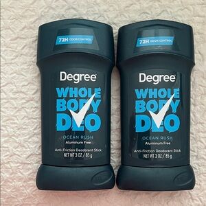 NWT Degree Whole Body Deodorants